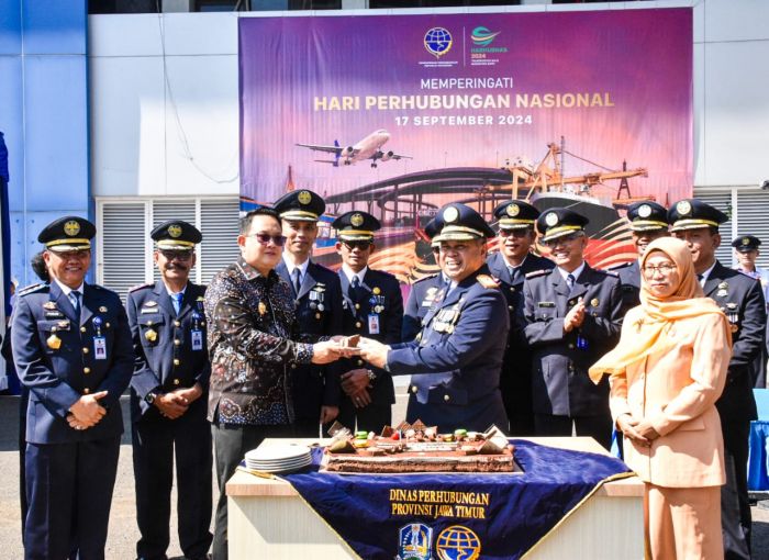 Di Peringatan Hari Perhubungan Nasional ke-53, Pj Adhy Ajak Tingkatkan Kualitas Transportasi Jatim