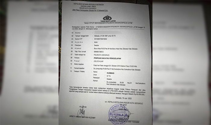 Kena Iming-Iming Jadi ASN, Warga Bluru Kidul Sidoarjo Jadi Korban Penipuan