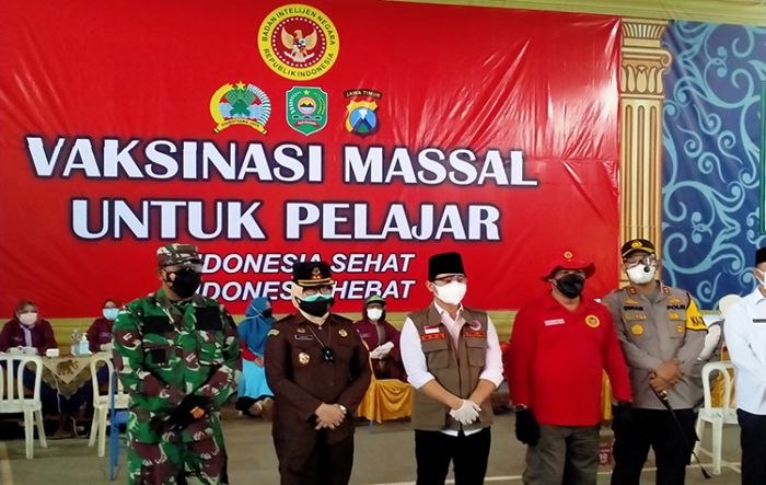 Gelar Vaksinasi Massal Khusus Pelajar Usia 12-17 Tahun di Trenggalek, BIN Sasar Madrasah dan Ponpes