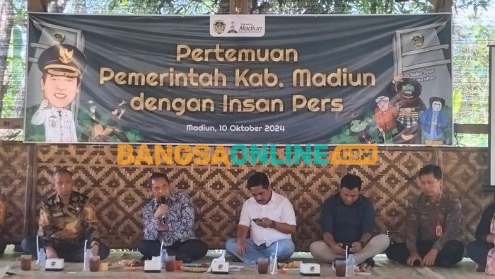 Di Pertemuan dengan Insan Pers, Pemkab Madiun Ajak Sinergi Kesejukkan Masa Pilkada 2024