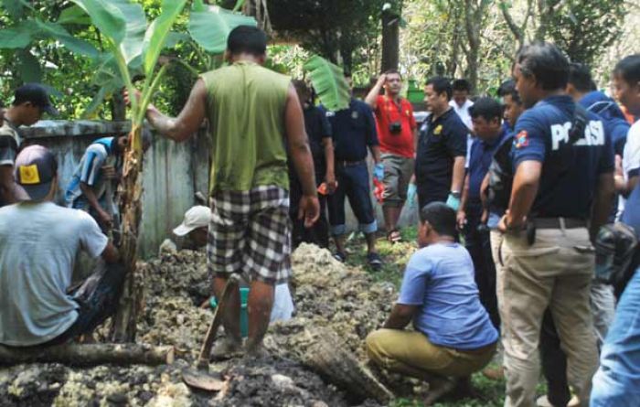 Ungkap Pelaku, Polres Ngawi Bongkar Makam Bayi yang Dibuang di Sungai Sine