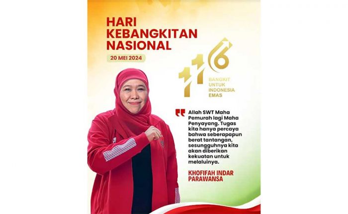 Pesan Khofifah di Hari Kebangkitan Nasional 2024