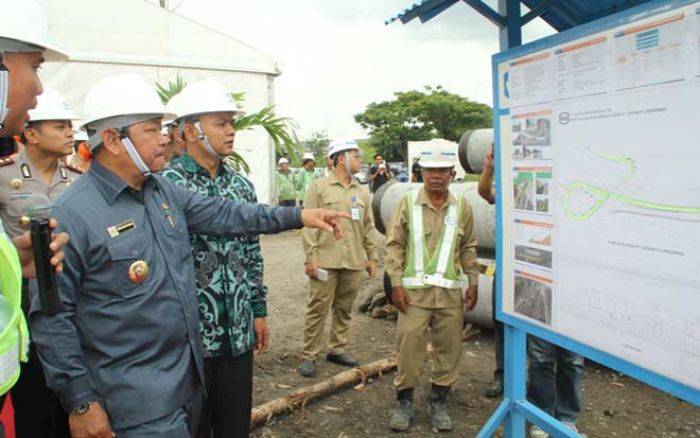 Rampung Dibangun, Jalan Lingkar Waru-Masjid Al Akbar Diserahkan ke Pemkab Sidoarjo