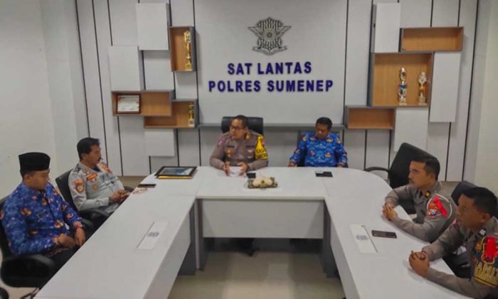 Cegah Balap Liar, Satlantas Polres Sumenep Bersama Instansi Terkait Sepakat Tutup Jalan Diponegoro