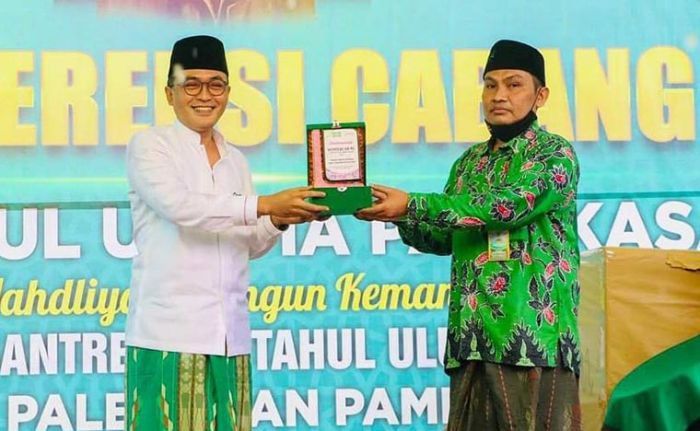 Hadiri Konfercab PCNU Pamekasan, Bupati Baddrut Ingin Ada Jenderal dan Dokter dari Kalangan Santri