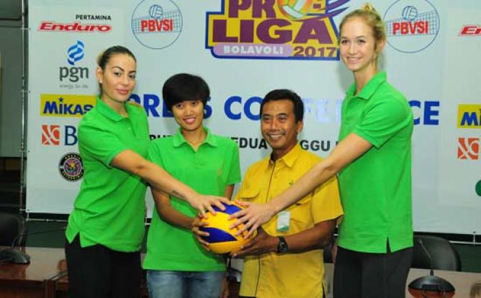 Petrokomia Gresik Tuan Rumah Proliga ke-16 Putaran II