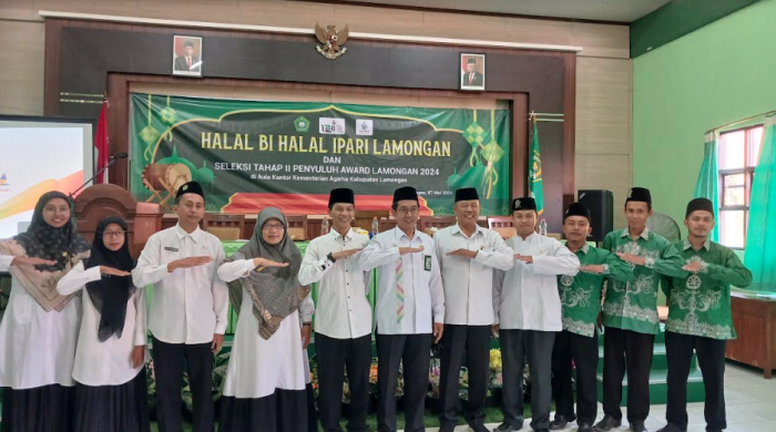 Kemenag Lamongan Gelar Halal Bihalal dan Pemilihan Penyuluh Award 2024