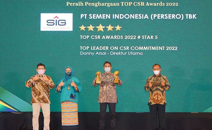 Top CSR Awards 2022, SIG Raih Dua Penghargaan