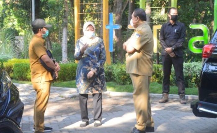 ​Pastikan Kesiapannya, Bupati Haryanti Tinjau Pembangunan Laboratorium PCR di RSKK