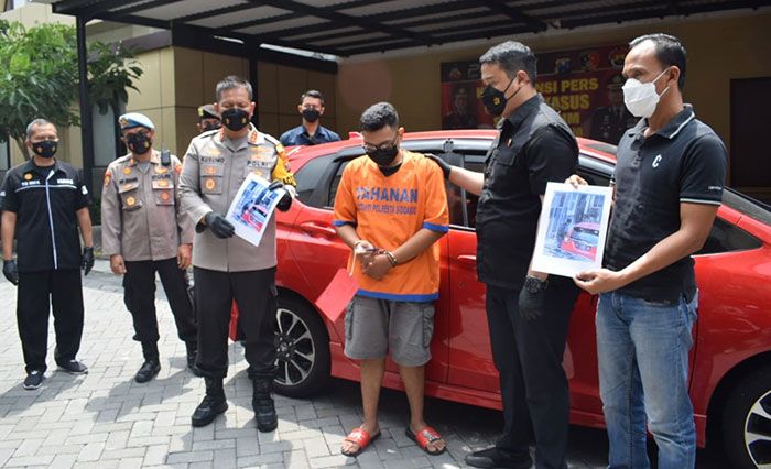 Curi Honda Jazz Milik Majikan, Karyawan Showroom Mobil di Sidoarjo Ditangkap