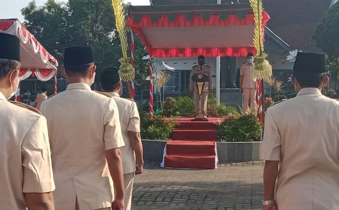 Upacara Grebek Pancasila di Kota Blitar Digelar Khidmat Dengan Nuansa Budaya 