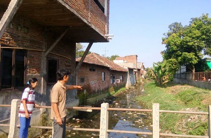 Normalisasi Anak Sungai Wrati Tak Jelas, Warga Dusun Gempol Pasuruan Mulai Was-was