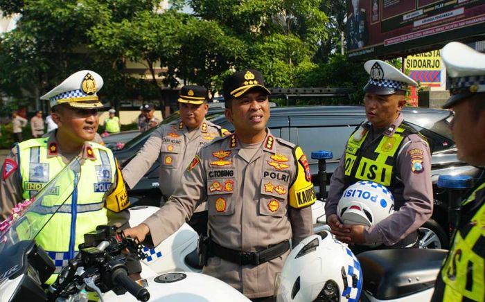 Maksimalkan Layani Masyarakat, Polres Sidoarjo Tambah Ranmor Dinas Polri