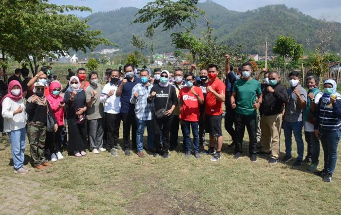 Wali Kota Dewanti Jamu AMSI Jatim Sarapan Pagi di Sawah Rojo dan Kenalkan Kopi Khas Batu