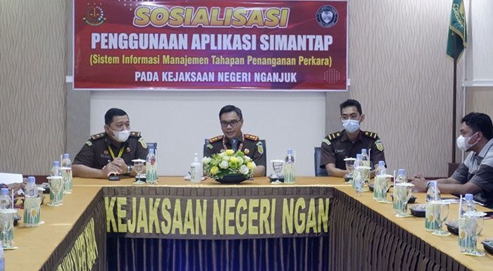 Kejari Nganjuk Sosialisasikan Aplikasi Simantap