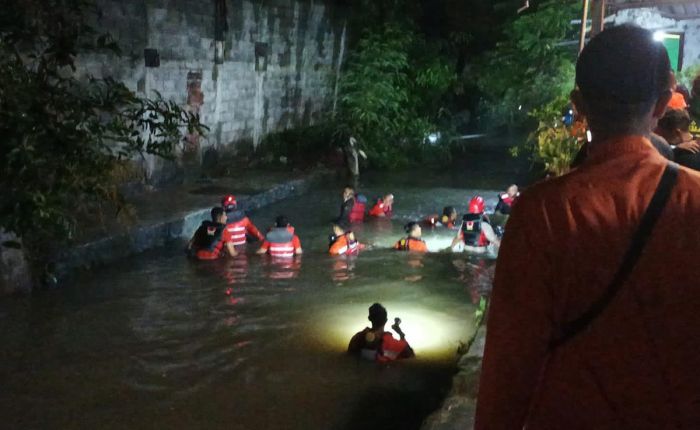 Berenang di Kali Simo Hilir saat Hujan Deras, Remaja Hanyut