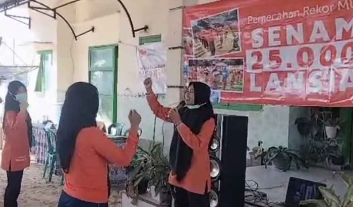 Milad Rumah Zakat ke-25, Rumah Lansia Plakpak Pamekasan Turut Serta Meriahkan Pemecahan Rekor Muri