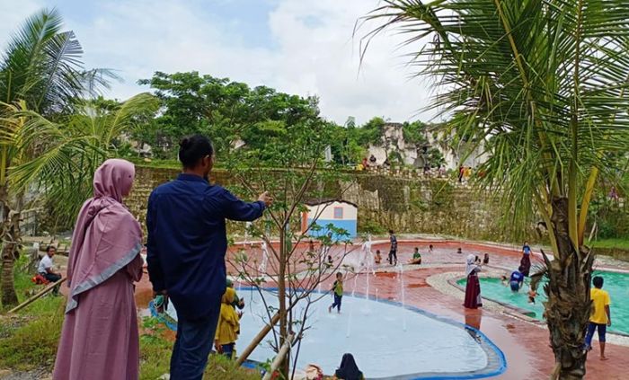 Wisata Setigi Sekapuk Gresik Tambah Wahana Kolam Banyu Gentong