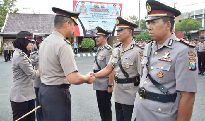 Polres Pamekasan Rotasi Empat Perwira Jajarannya