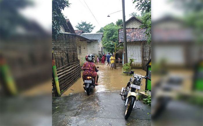 Diguyur Hujan Deras Semalam, Pamekasan Banjir