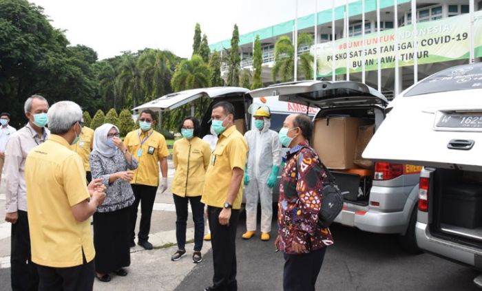 Petrokimia Gresik Bantu APD dan Obat untuk Empat RS di Jatim