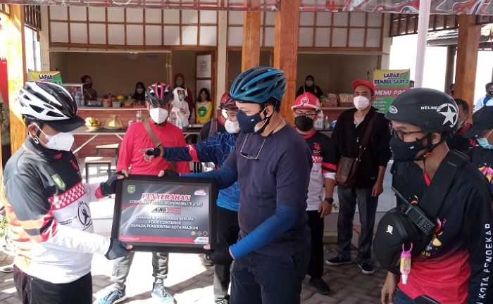  Gerakkan Ekonomi Masyarakat, Pemkot Madiun Terima Bantuan Kontainer