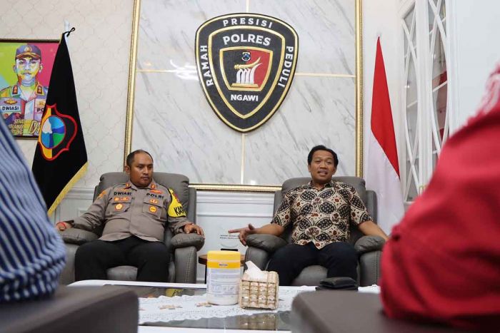 Jelang Tahun Politik, Polres Ngawi Terima Kunjungan Ketua KKD