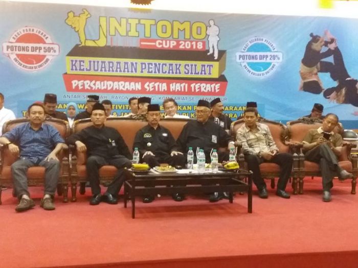 ​Direktur HARIAN BANGSA Hadiri Pembukaan Kejuaraan Pencak Silat PSHT Unitomo Cup