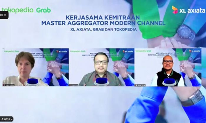 Pacu Penjualan, XL Axiata Gandeng Grab dan Tokopedia