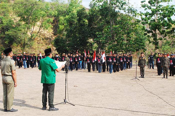 Apel Kebangsaan GP Ansor Ngawi Dihadiri Pejabat dari Mabes Polri