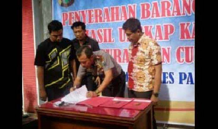 Lima Motor Curian di Pasuruan Dikembalikan ke Pemilik