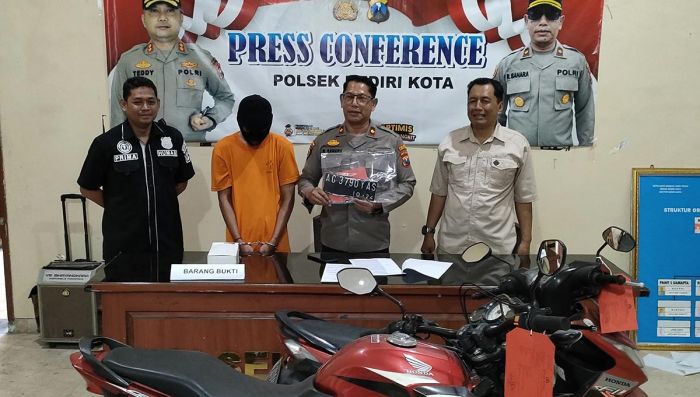 Curi Motor, Dua Pemuda di Kediri Ditangkap Polisi