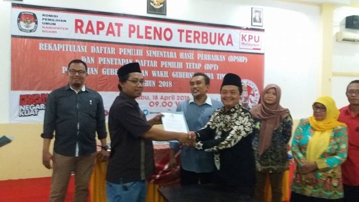 Terjadi Penurunan Jumlah DPS ke DPT, Bupati Ngawi Sambangi Dispendukcapil