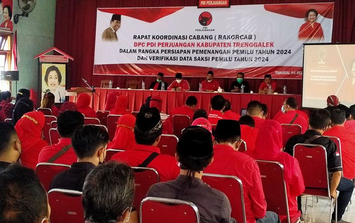 DPC PDIP Trenggalek Targetkan 15 Kursi Pada Pileg 2024