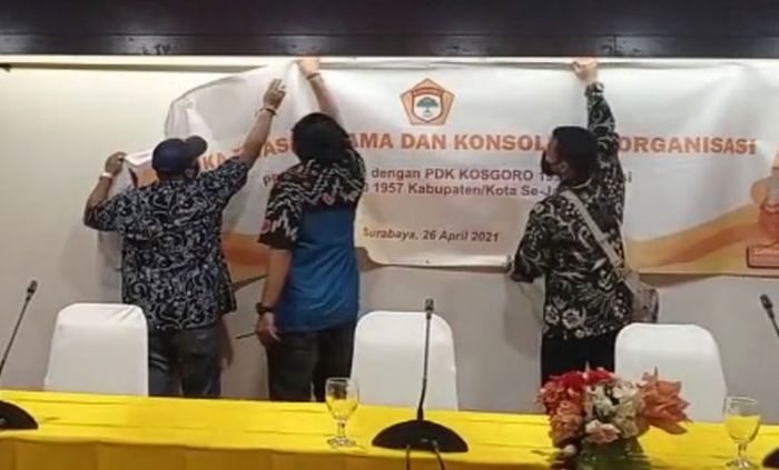 Rapat Konsolidasi Kosgoro 1957 Mubes Cirebon Dibubarkan