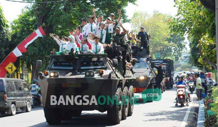 Pameran Alutsista TNI AD di Jombang, Warga Dibuat Melongo