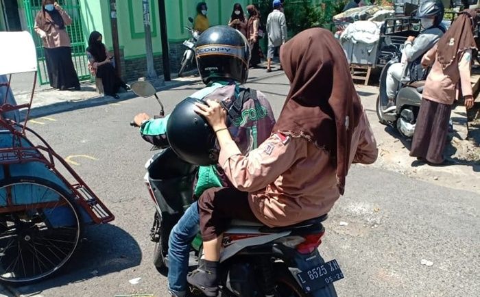 Driver Ojol Dibegal di Kawasan Taman Suroboyo Kenjeran, Sepeda Motor Matik Raib, Pelaku Bawa Sajam