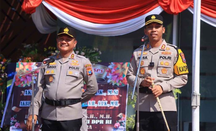 Sertijab Kapolres Ngawi, Argo Wiyono Digantikan Dwi Sumrahadi Rakhmanto