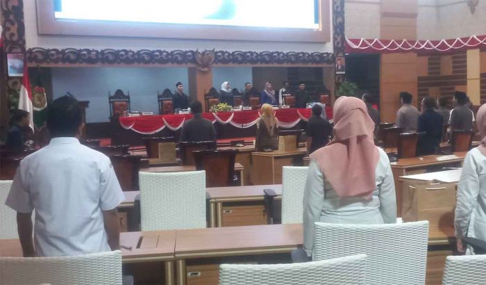 Paripurna Jawaban DPRD Kabupaten Mojokerto soal Raperda Kepemudaan dan RTH