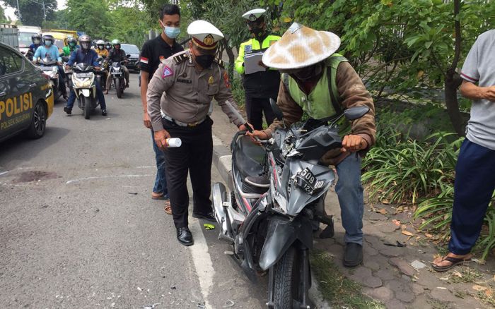 Terlindas Truk, Pelajar Tewas di Jalan Raya Tebel Sidoarjo