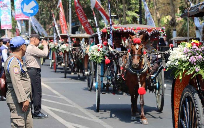 42 Kontingen Semarakkan Batu Art Flower Carnival 2023