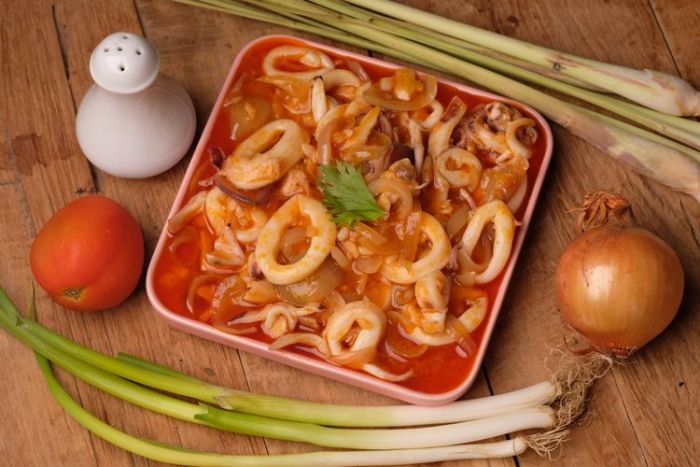 Resep Cumi Saus Padang Gurih dan Lezat