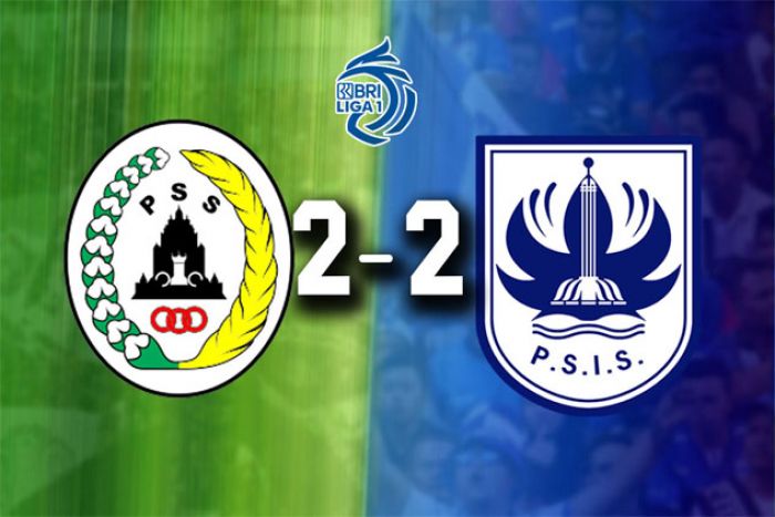 Kim Kurniawan Gagal Eksekusi Penalti, PSS Sleman vs PSIS Semarang Berbagi Angka