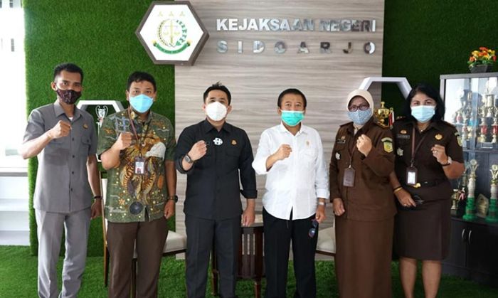 Kunjungi Kejari Sidoarjo, Bambang DH Ingin Jatim Punya Tempat Rehabilitasi