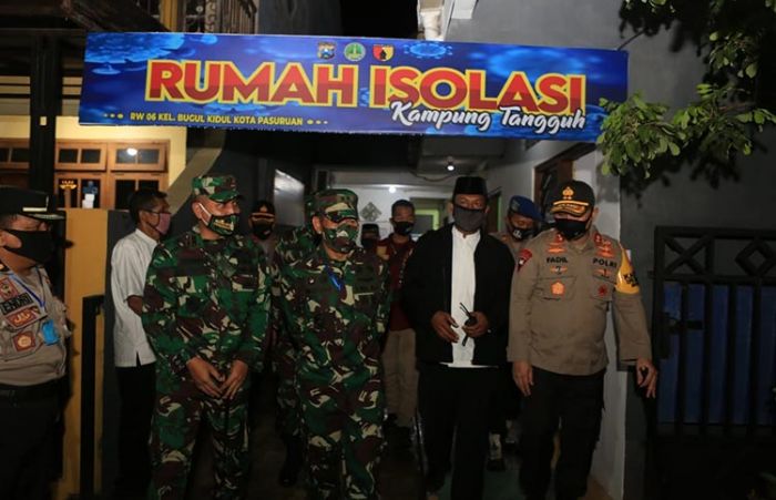 Kapolda Jatim Tinjau Langsung Kampung Tangguh Bugul Permai Pasuruan