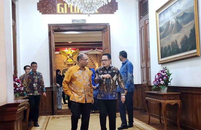 Pj Gubernur Jatim Terima Dubes India untuk Indonesia dan Timor Leste di Grahadi