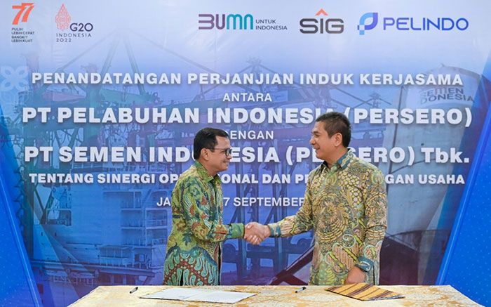 SIG Bersama Pelindo Teken Kerja Sama Bidang Operasional dan Pengembangan Usaha