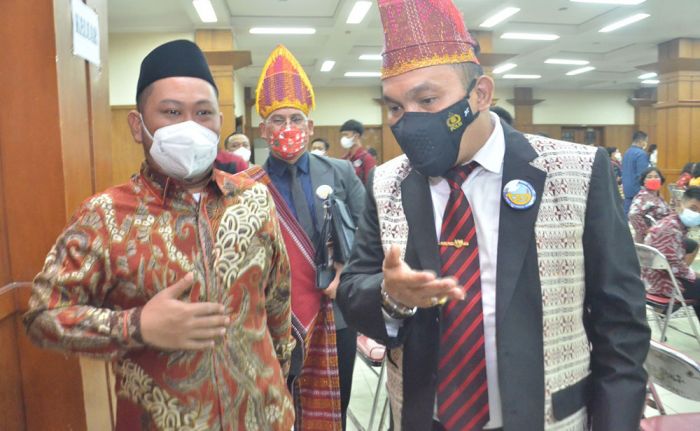 Hadiri Peringatan Natal Bersama Bamag, ini Pesan Bupati Gresik