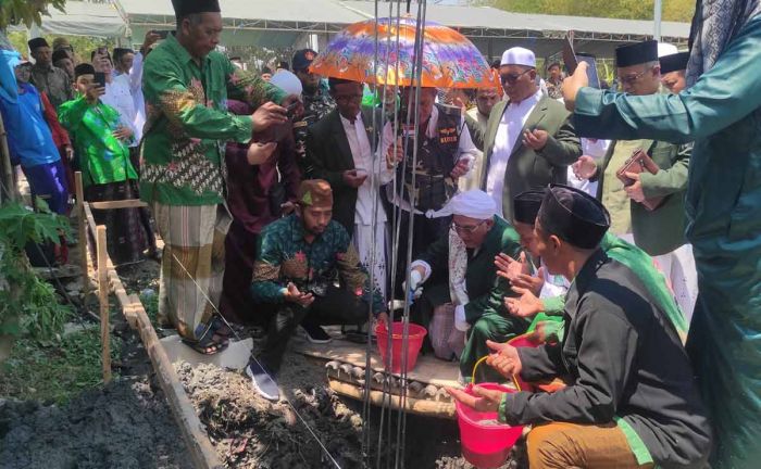 Anggarkan Rp1,2 Miliar, Ranting NU Klotok Tuban Bangun Kantor 2 Lantai