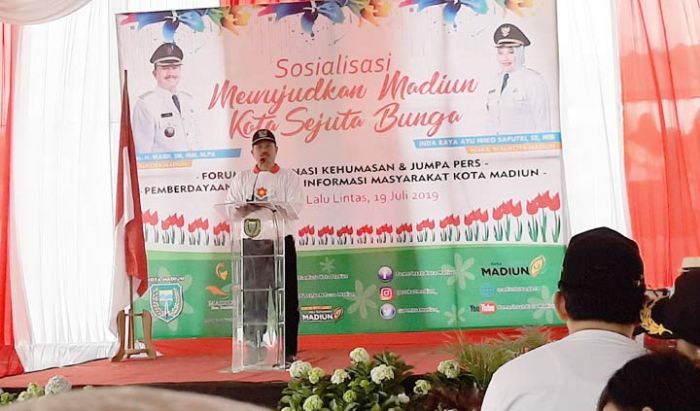 Madiun Kota Sejuta Bunga Segera Dilaunching Wali Kota Maidi